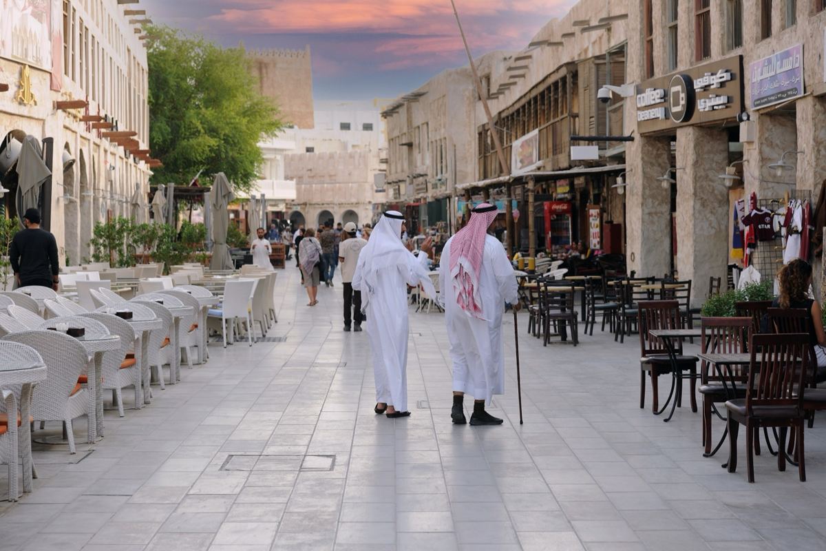 عائلة في الدوحة